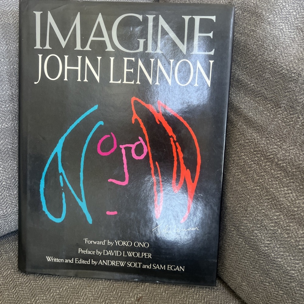 Imagine: John Lennon by David L. Wolper & Sam Egan -1988 Preowned